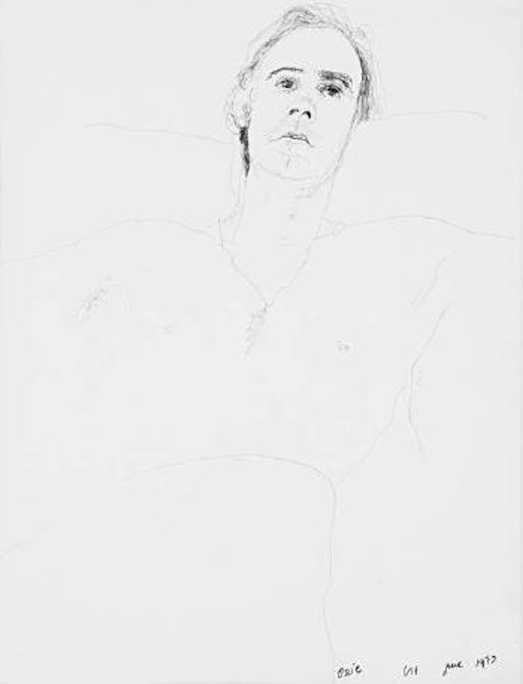 Ossie Clarke by David Hockney
