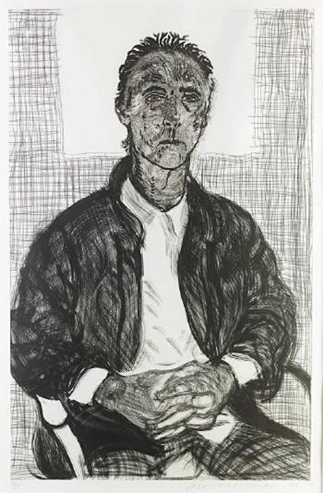 Maurice (Recent Etchings 13) by David Hockney