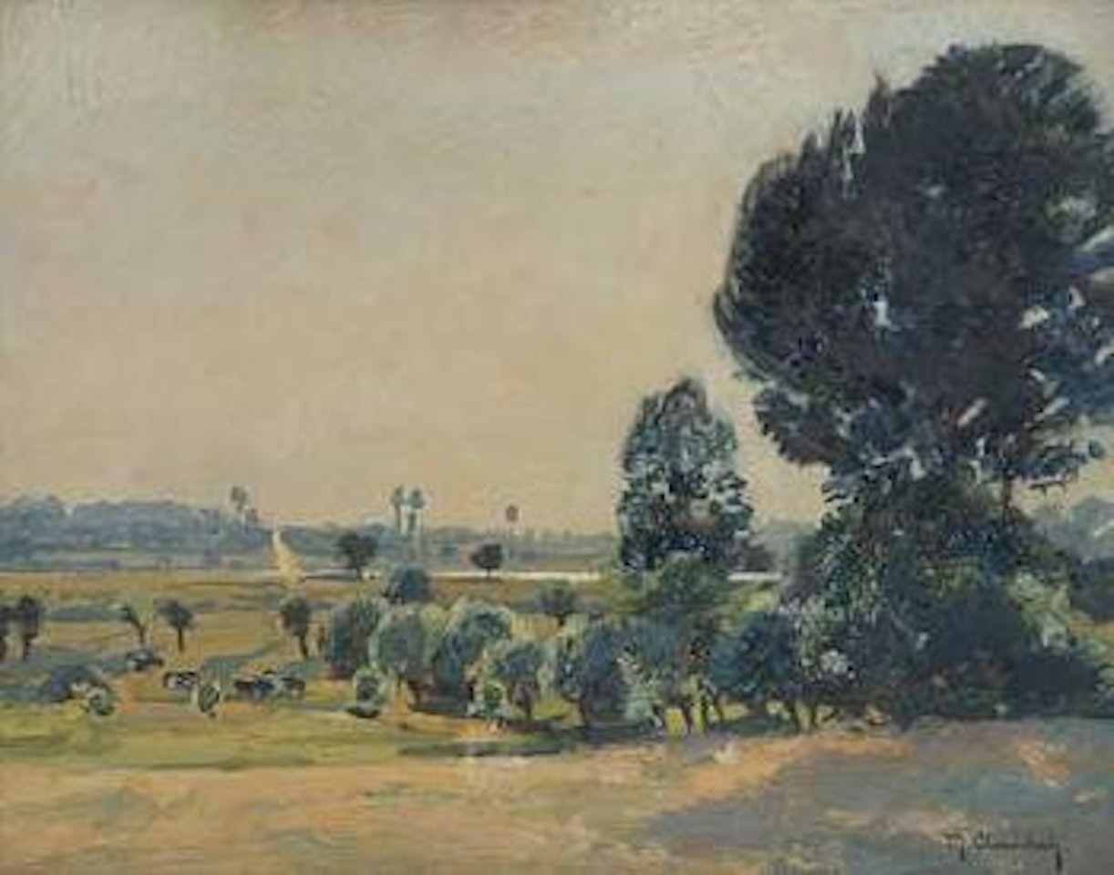 Sommer am Niederrhein by Max Clarenbach