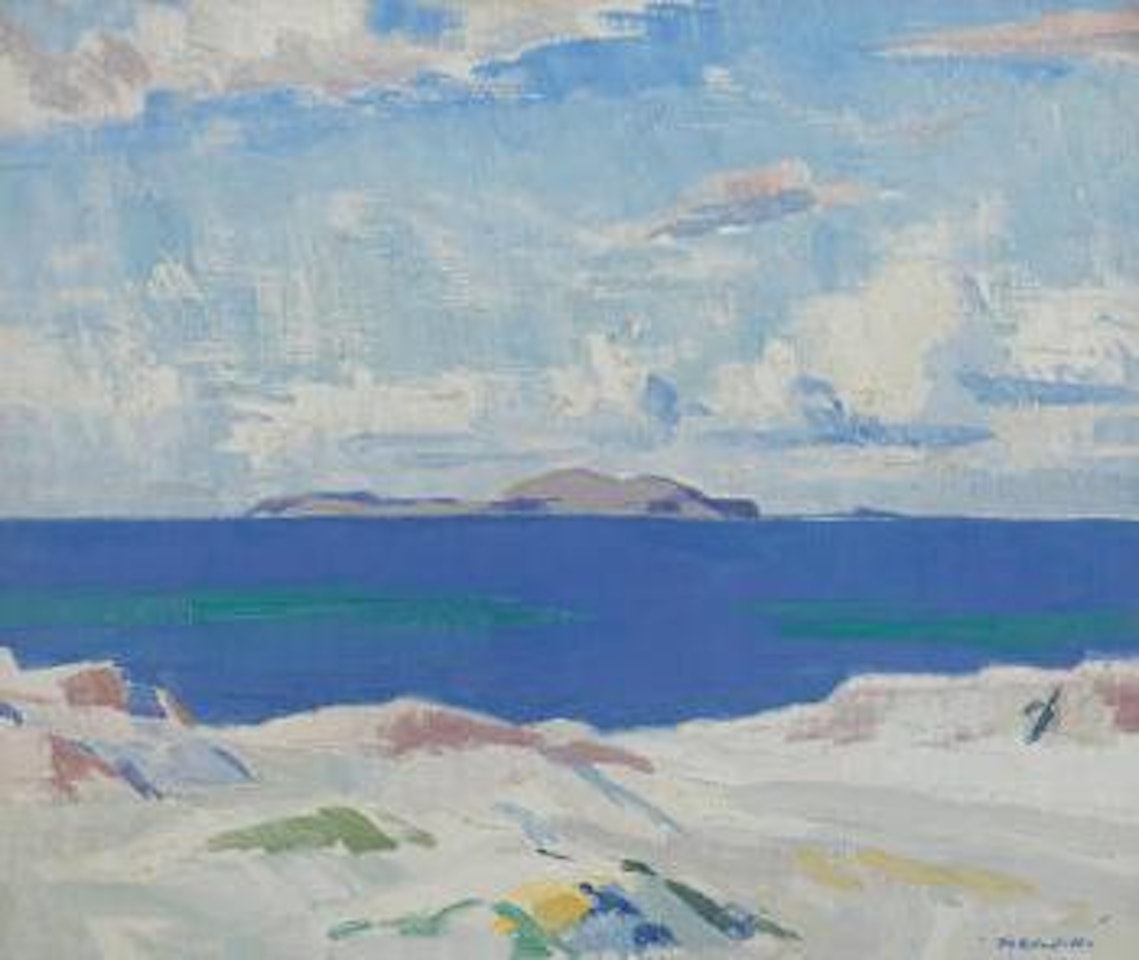 Iona looking to the Dutchman's Cap by Francis Campbell Boileau Cadell