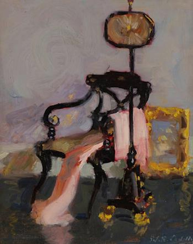 The pink robe by Francis Campbell Boileau Cadell
