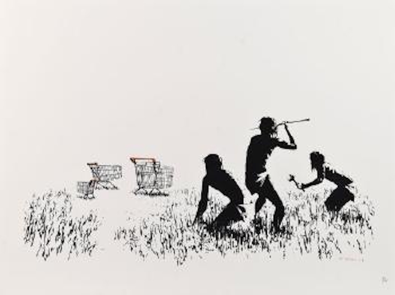 Trolleys by Banksy