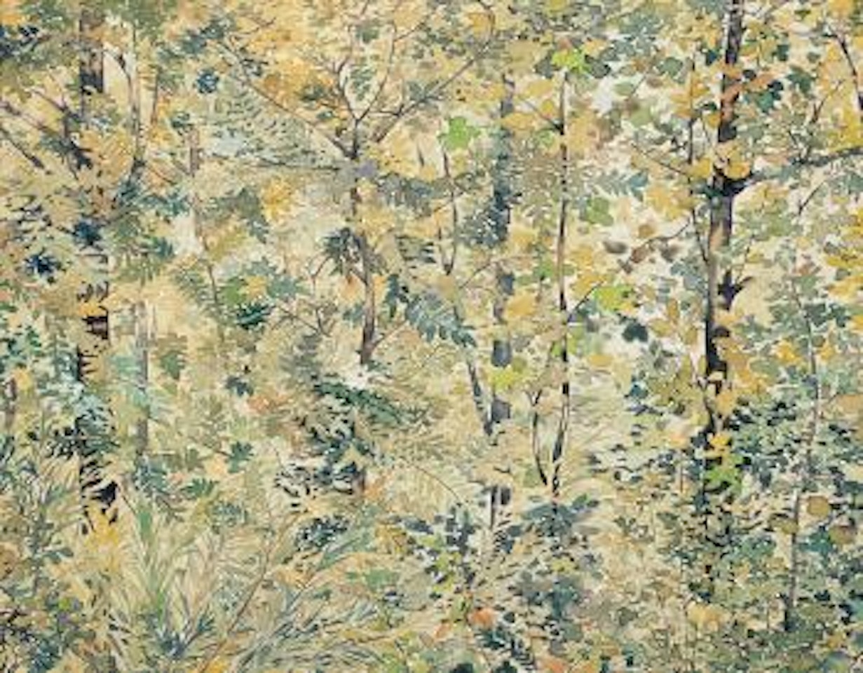 Woods by Pang Xunqin