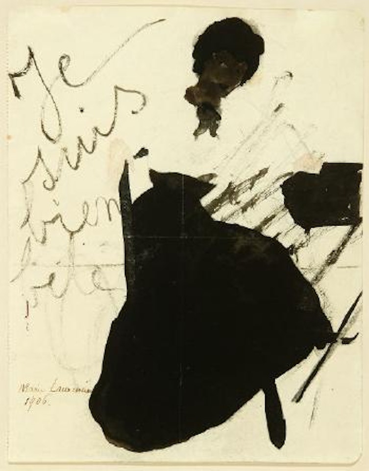 Je suis bien bêté by Marie Laurencin