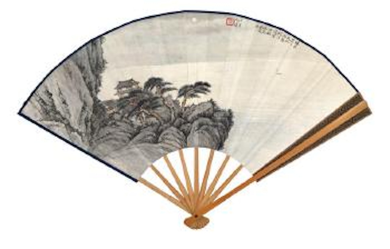 Pavillion in the moonlight by Lengyue Tao