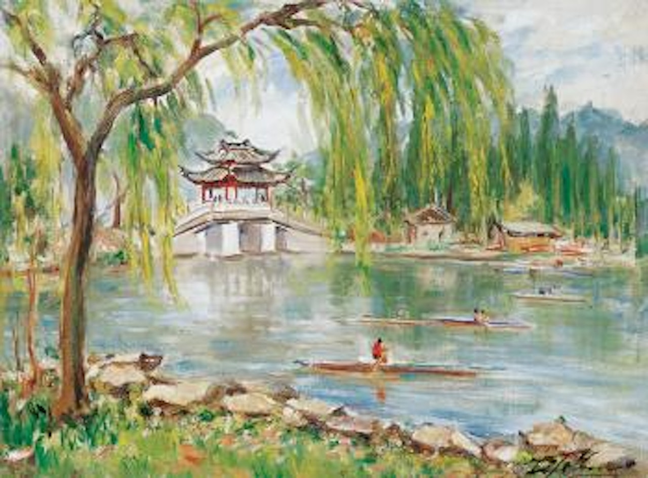 The West Lake of Hangzhou by Lin Dachuan