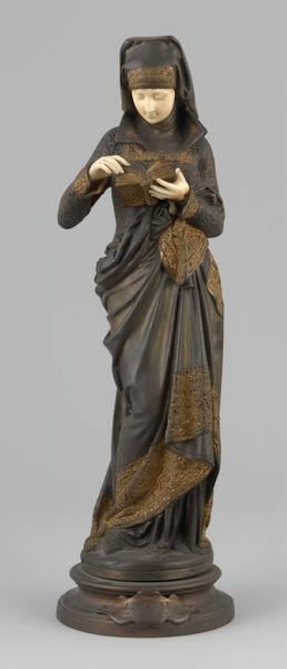 La liseuse by Albert-Ernest Carrier-Belleuse