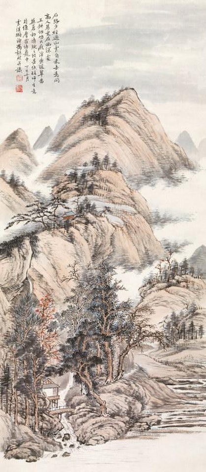 Landscape by Feng Chaoran