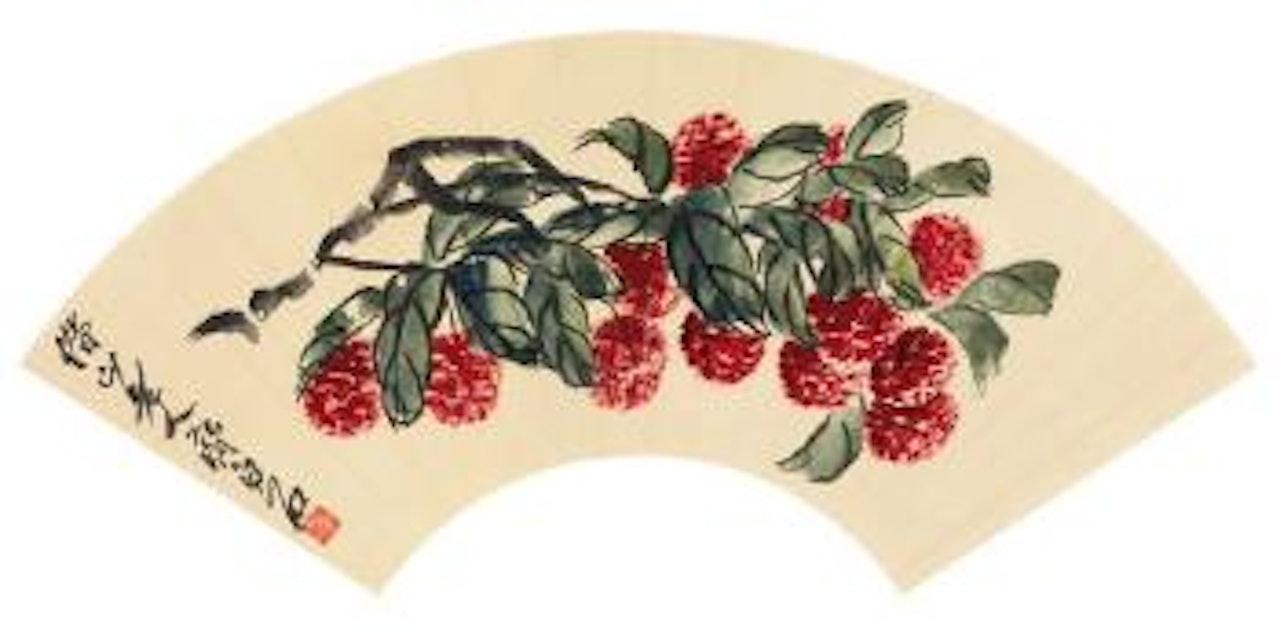 Litchi by Qi Baishi