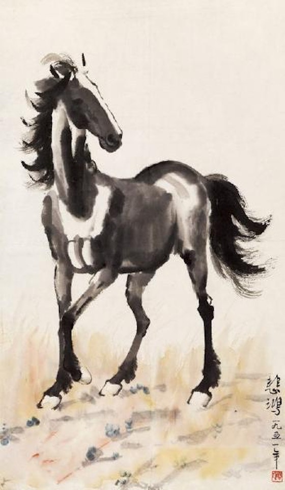 Horse by Xu Beihong