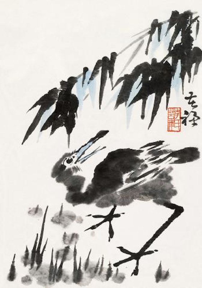 Bird by Li Kuchan
