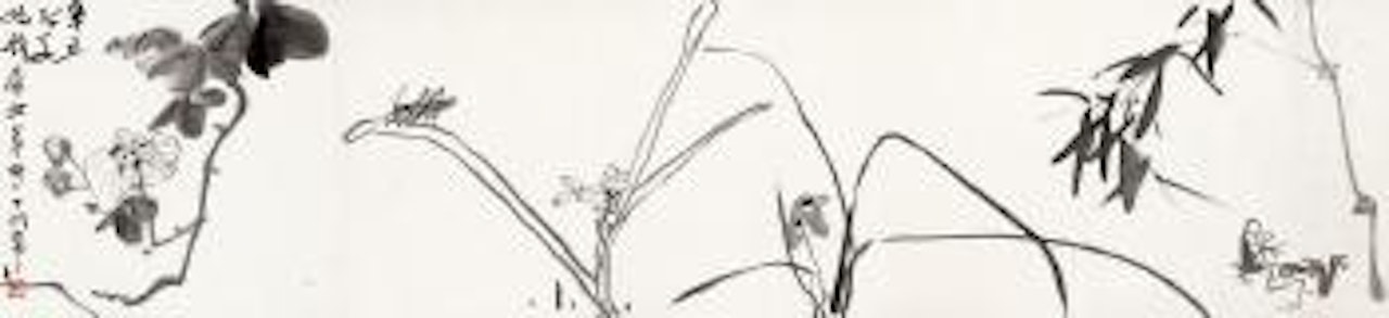 Flowers and insects by Ding Yanyong