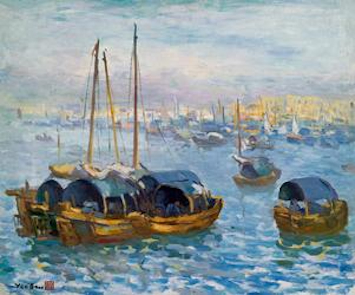 Typhoon shelter (Hong Kong) by Yee Bon