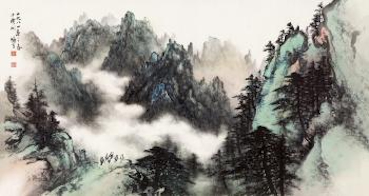 Viewing clouds by Li Xiongcai