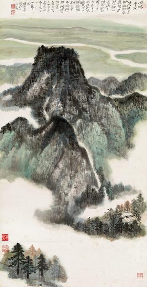 Emei mountains by He Haixia