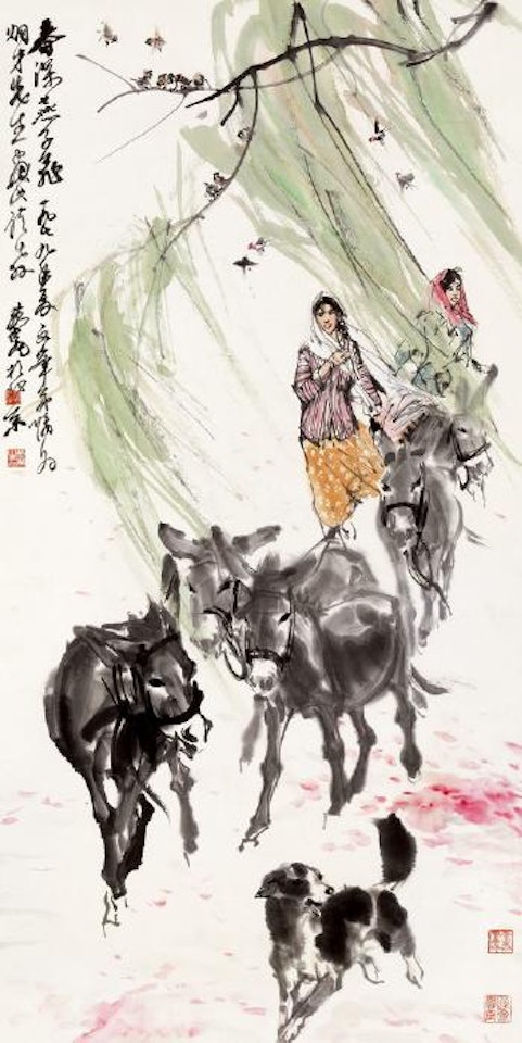 Sight in spring by Huang Zhou