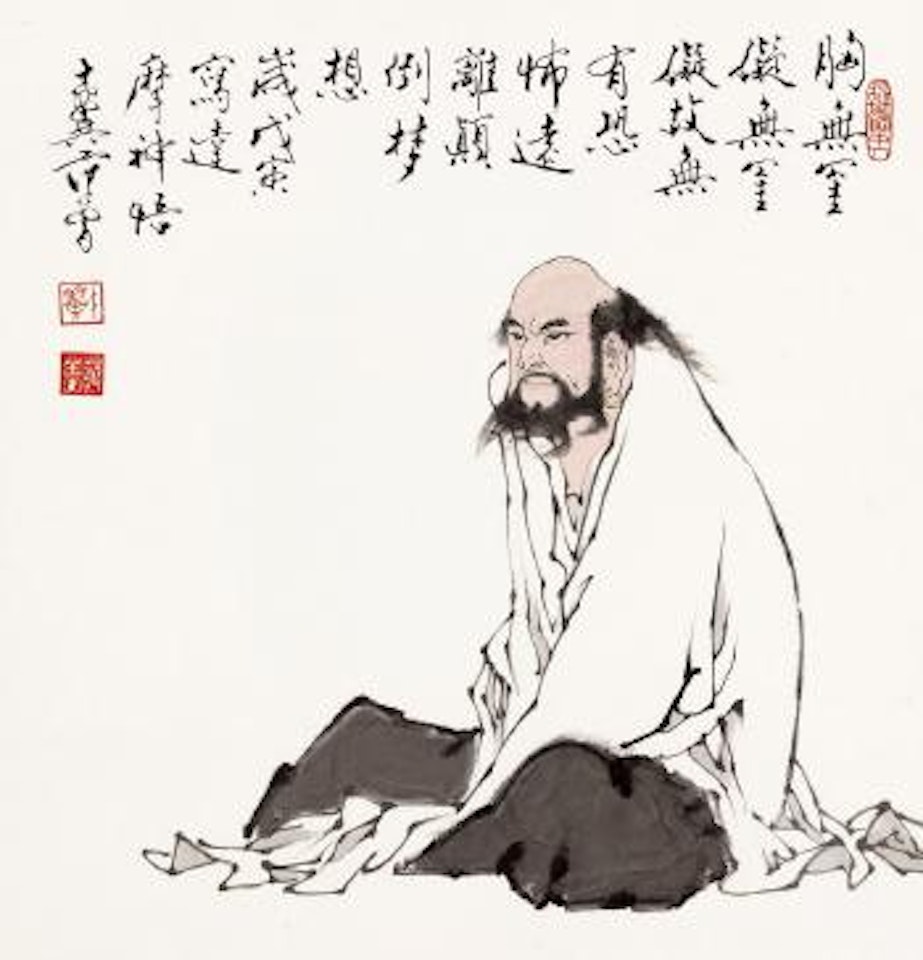 Bodhidharma by Fan Zeng