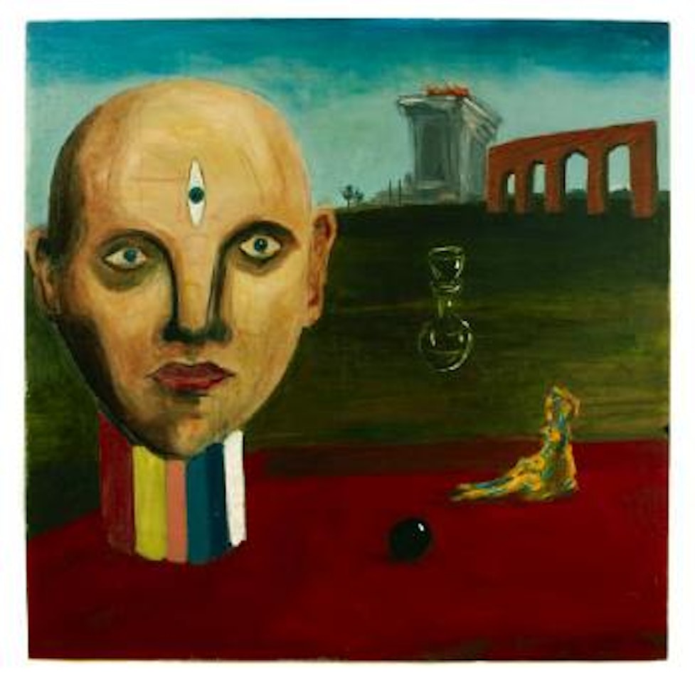 Gone bowling by George Condo
