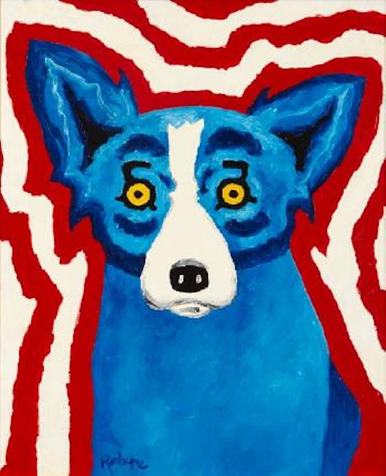 I live for my country by George Rodrigue