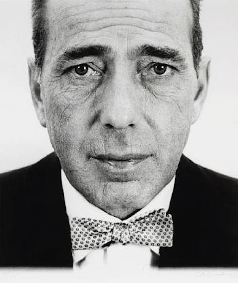 Humphrey Bogart, actor, New York by Richard Avedon