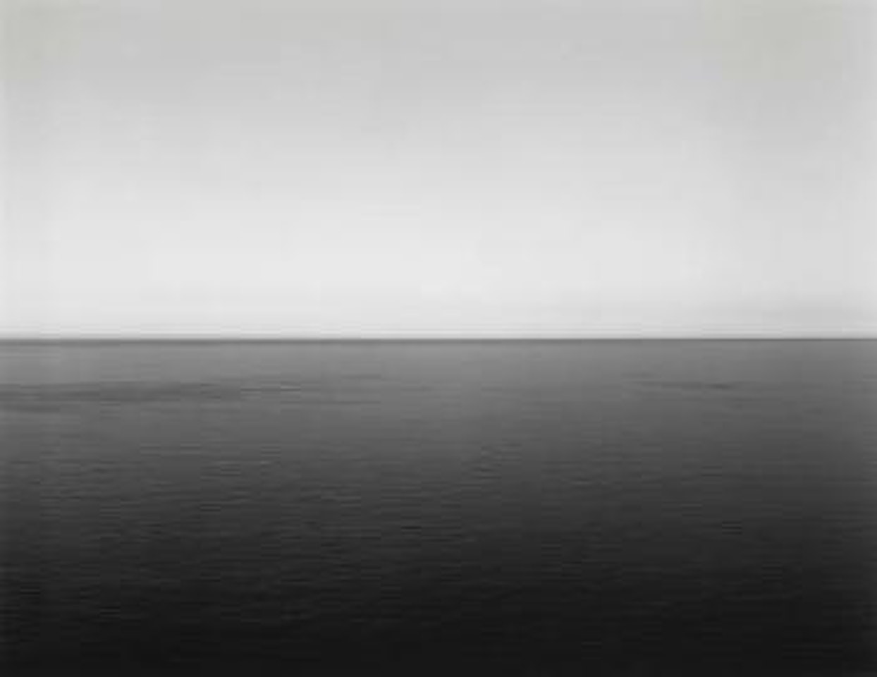 English Channel, Weston Cliff by Hiroshi Sugimoto