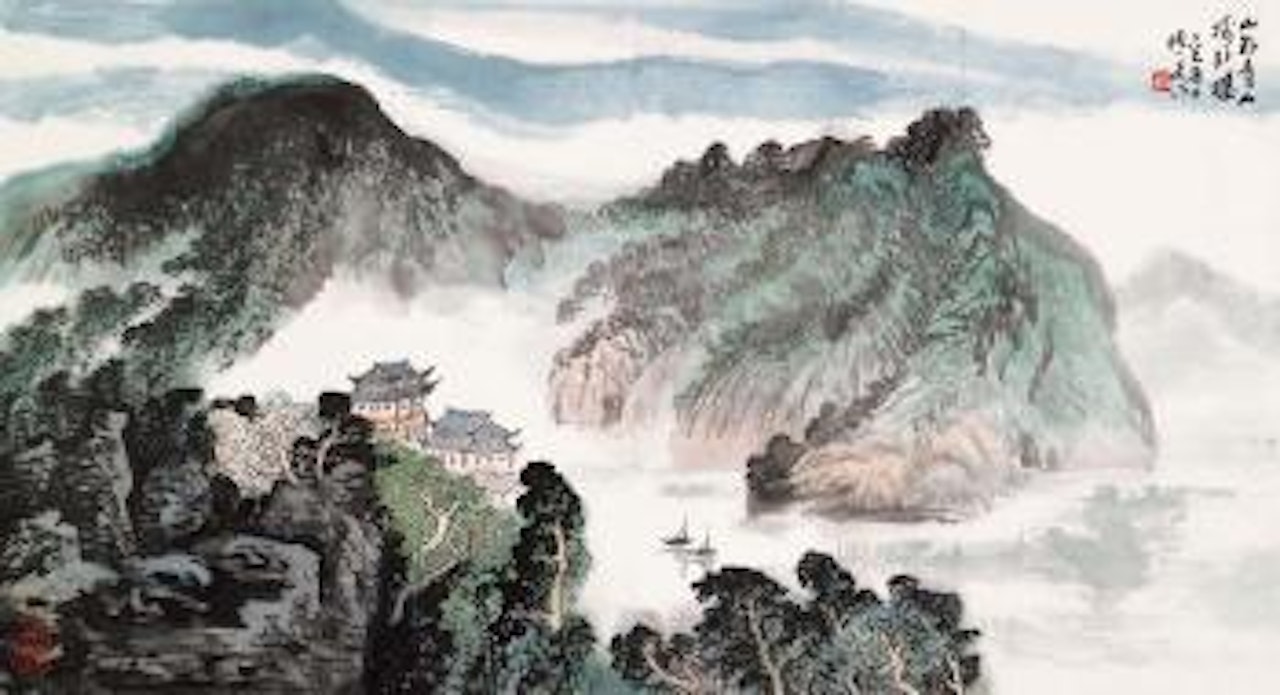 Landscape by Lu Yifei