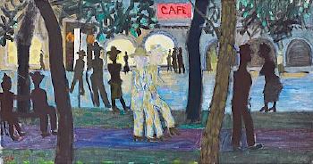 Allén vid järntorget (The ally by the square) by Ragnar Sandberg
