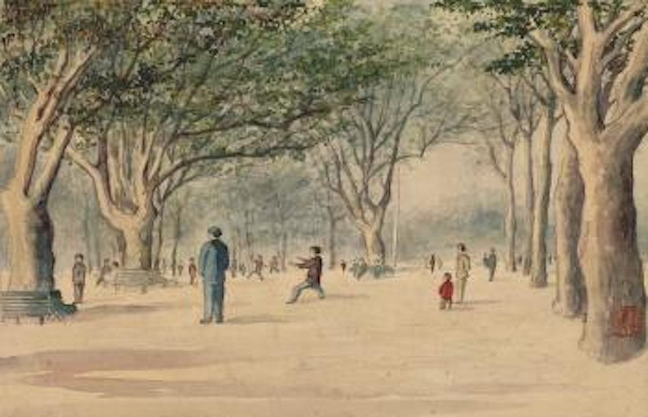 Fuxing park by Lengyue Tao