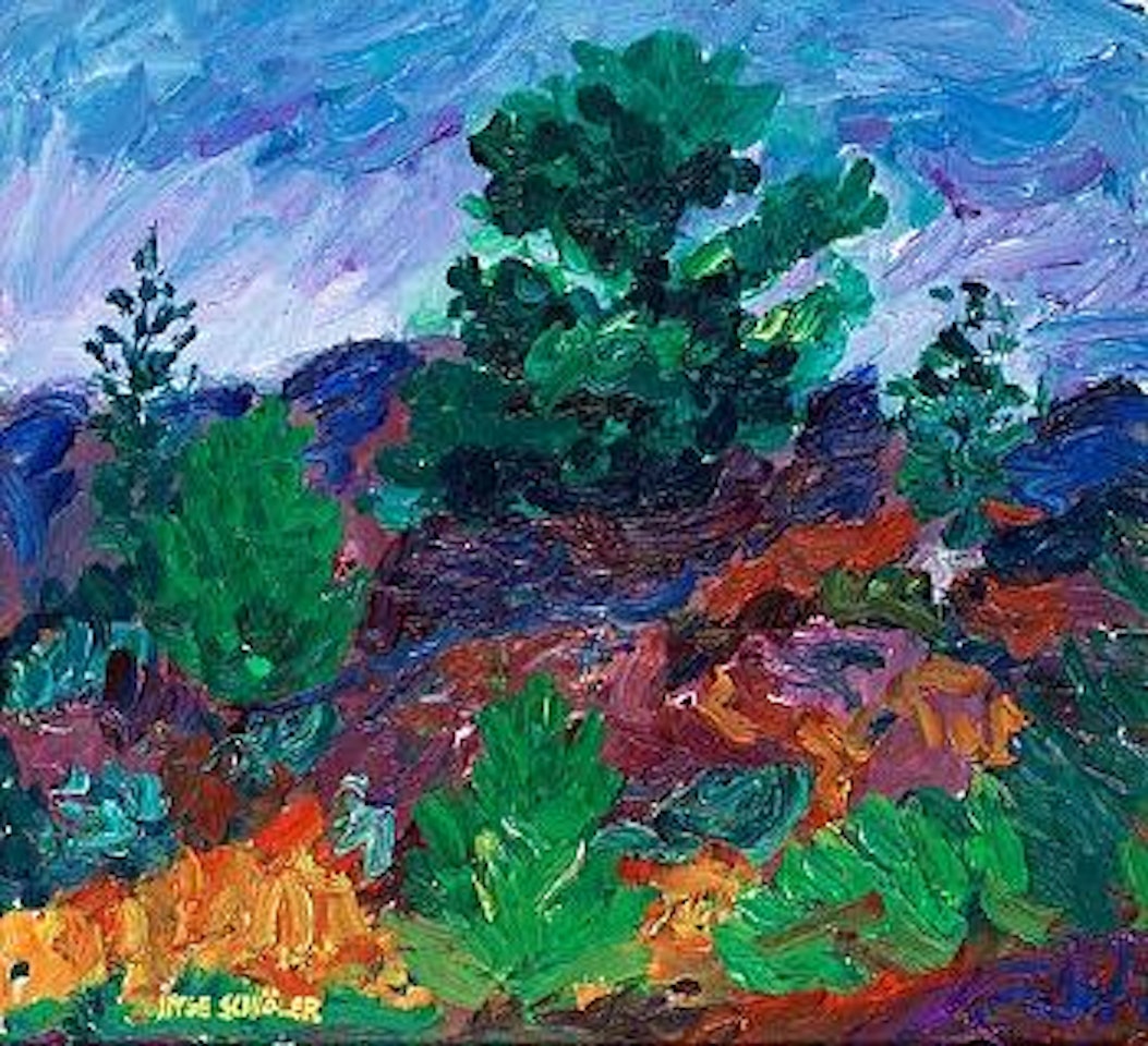The pine tree by Inge Schiöler