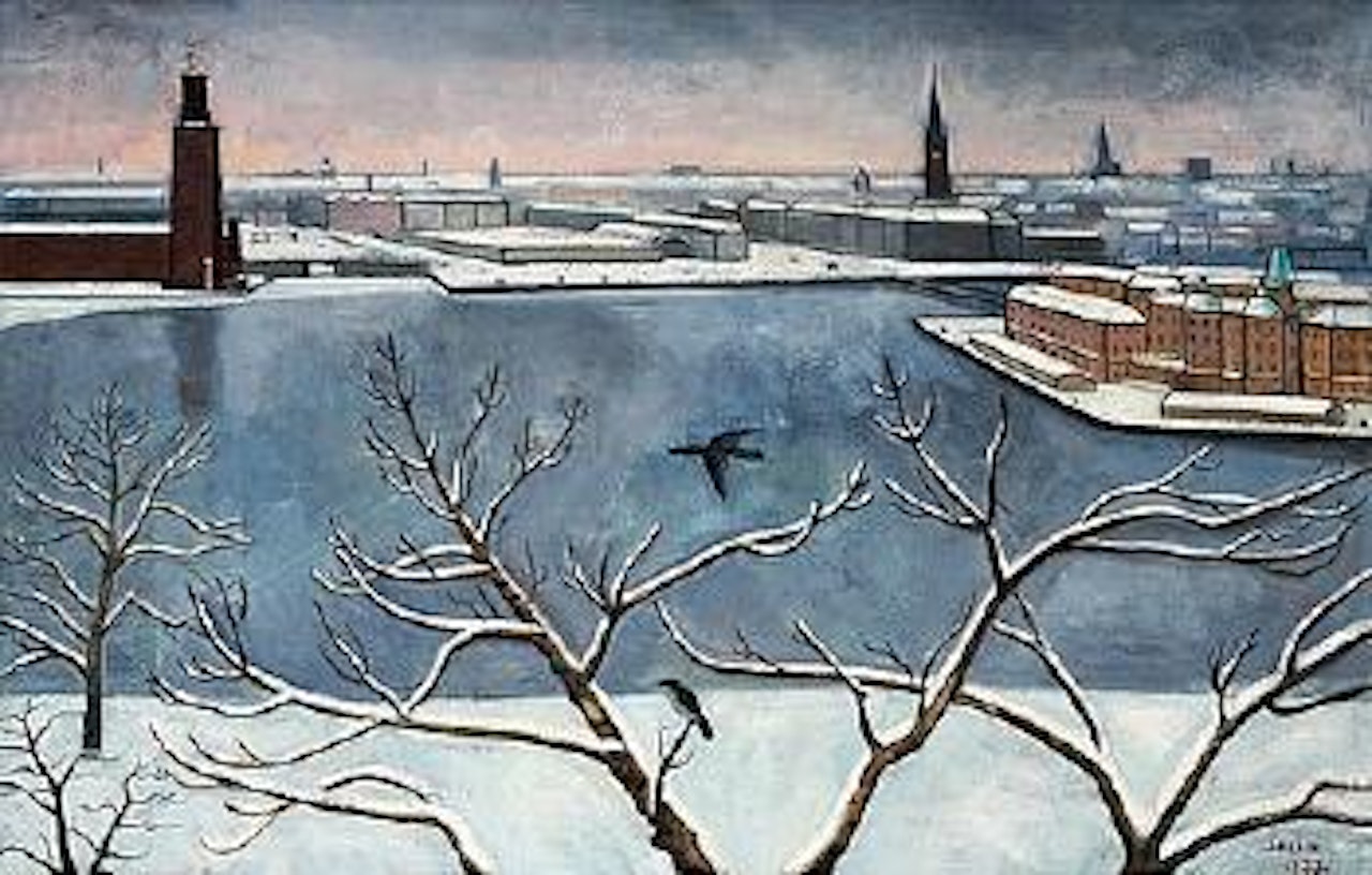 Stockholmsvinter (Stockholm in winter) by Einar Jolin