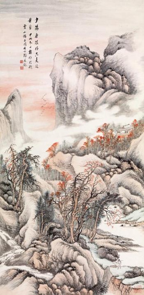 Dusk by Zhang Shiyuan