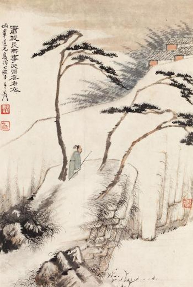 Hermit by Zhang Daqian