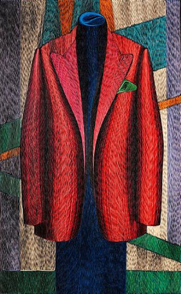 Red jacket by Pavlos Dionyssopoulos