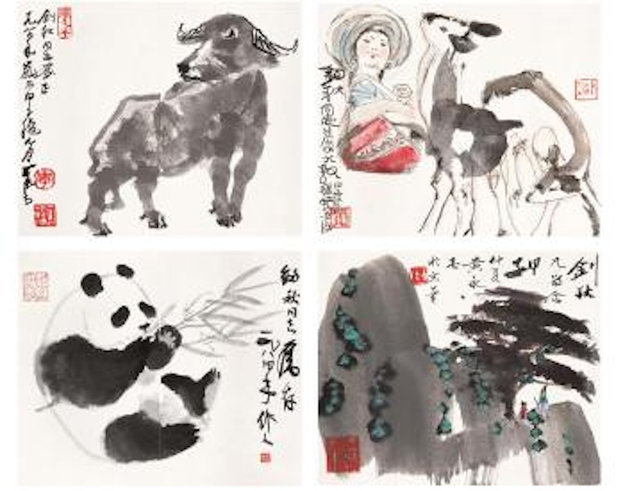 Selected specimens by Li Keran