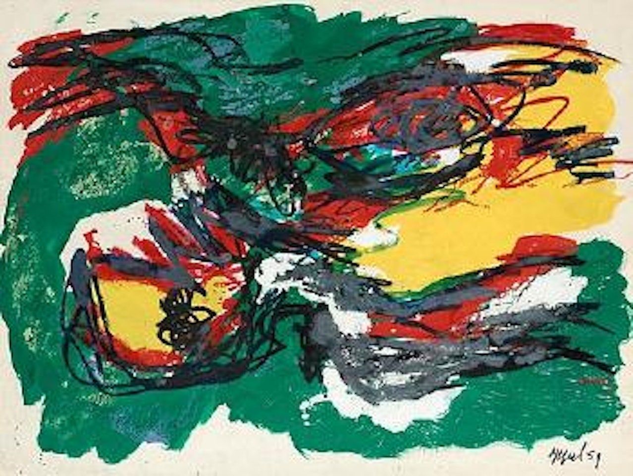 Untitled by Karel Appel