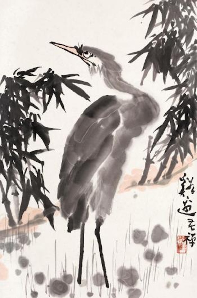 A bird by Li Kuchan