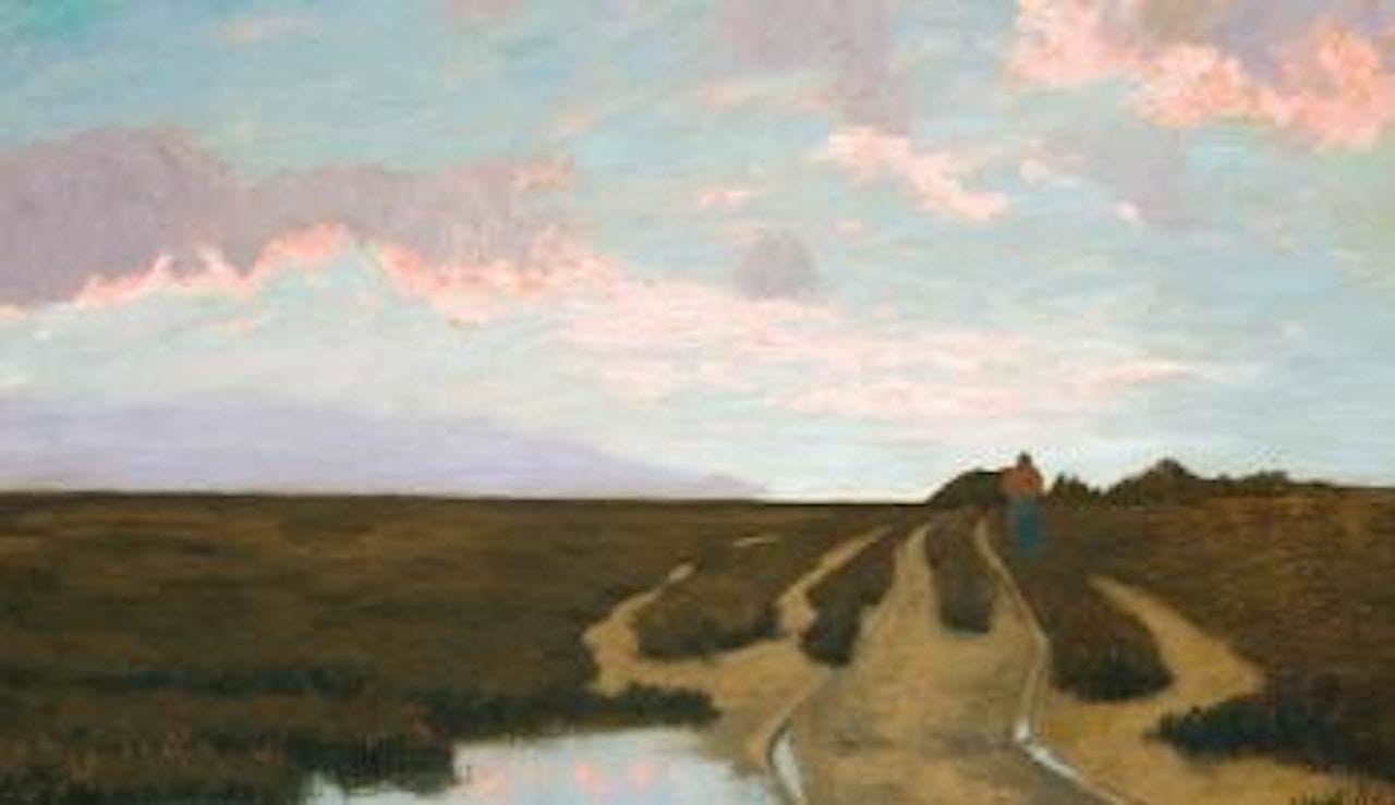 Abend im Moor by Hans am Ende