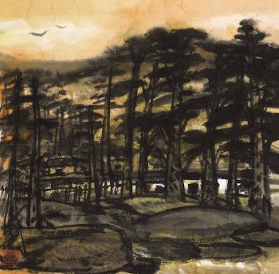 Landscape by Lin Fengmian