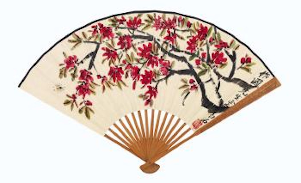 Peach blossom by Qi Baishi