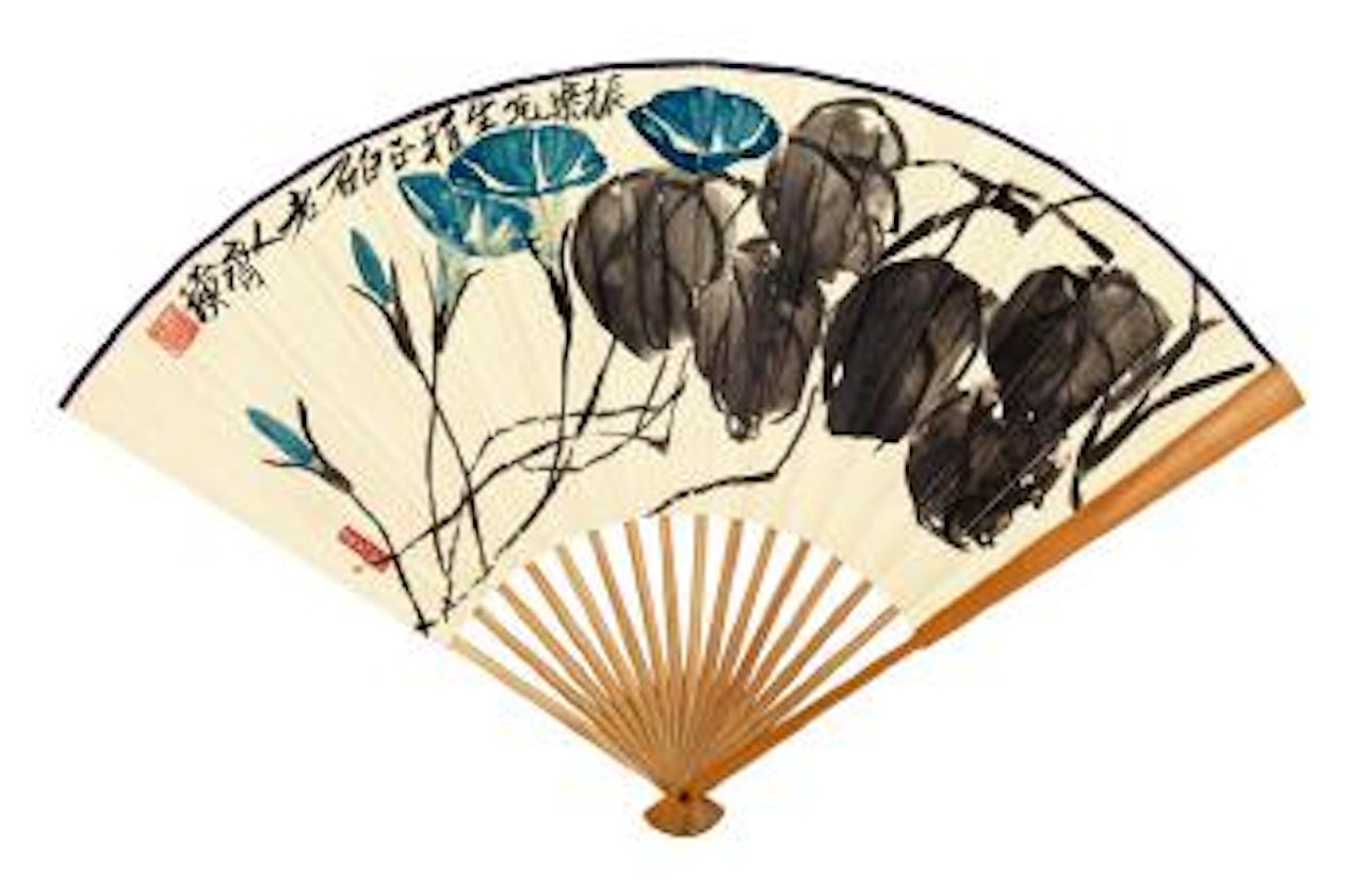 Morning glory by Qi Baishi