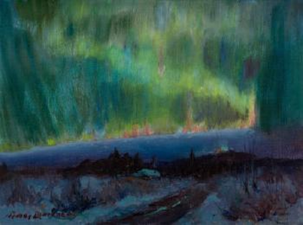 Northern lights by Sydney Mortimer Laurence