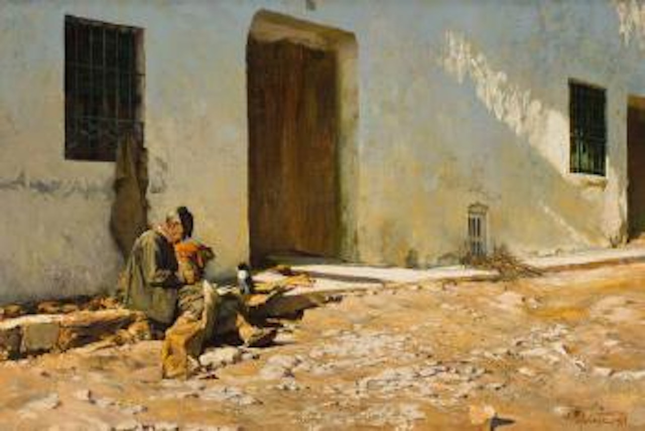 Man from Belmonte (Spain) by Clark Hulings