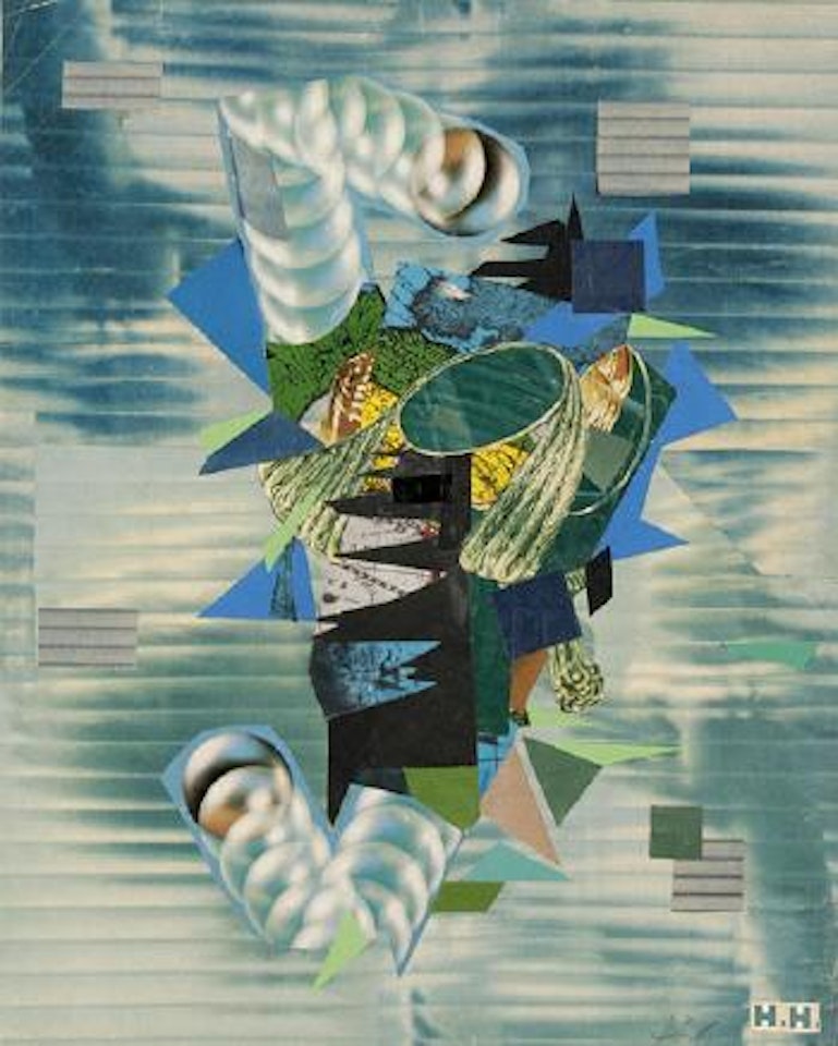 Blau-Grün by Hannah Höch