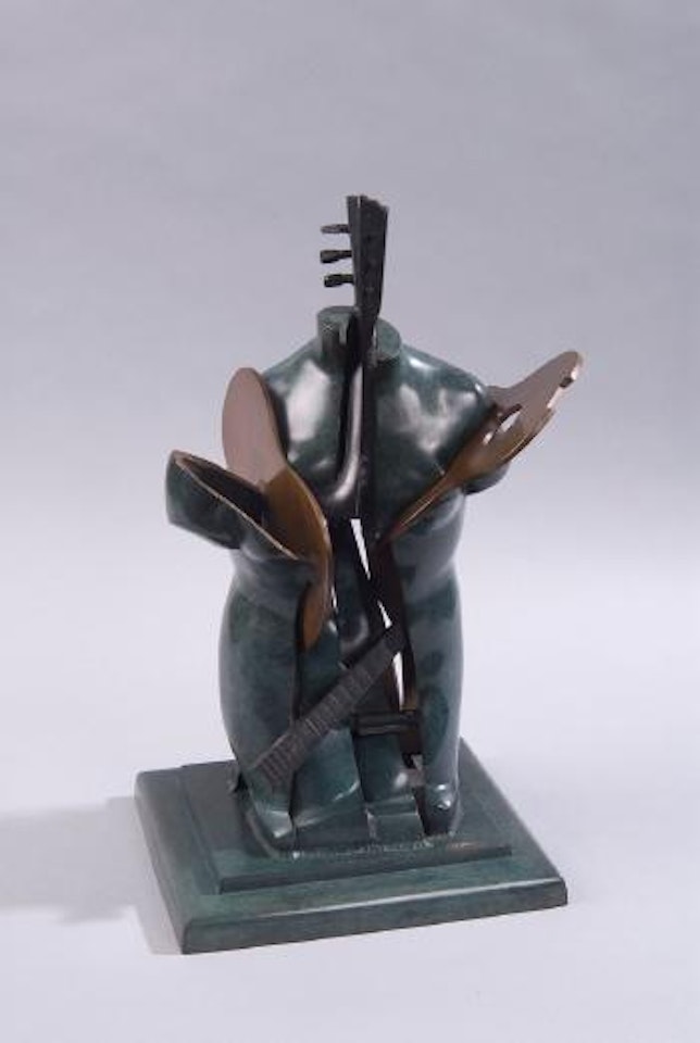 Bust guitar by Arman