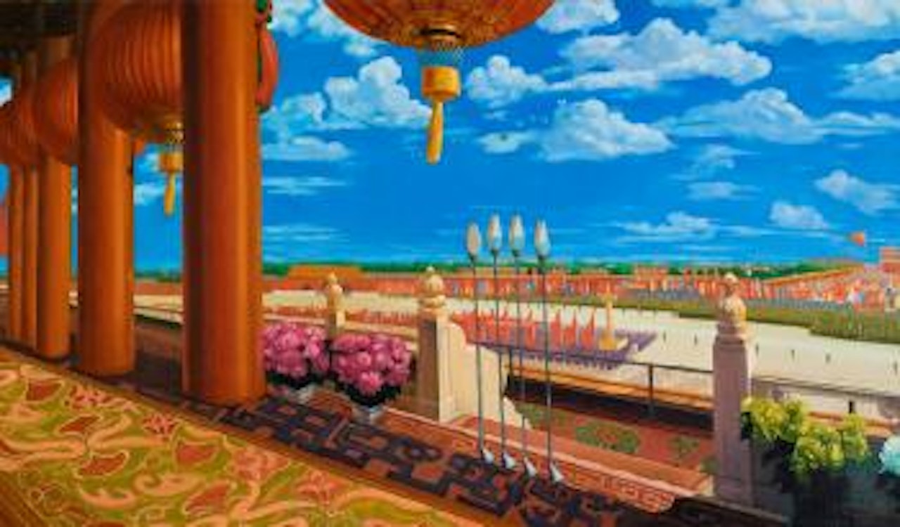 Founding ceremony by Yue Minjun