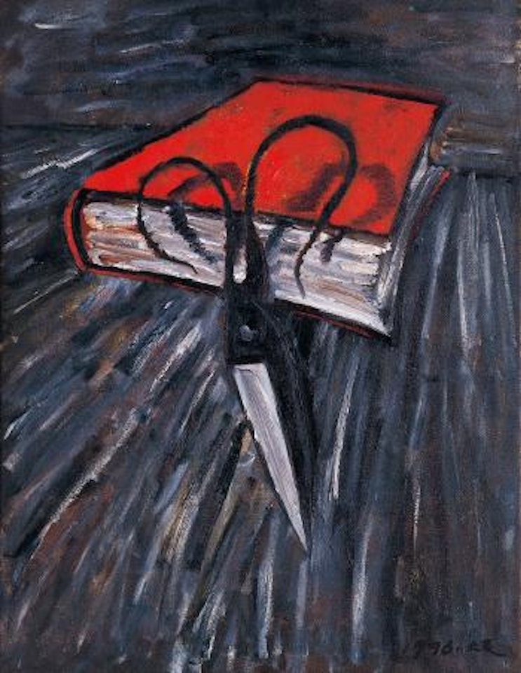 The scissors & the red book by Mao Xuhui
