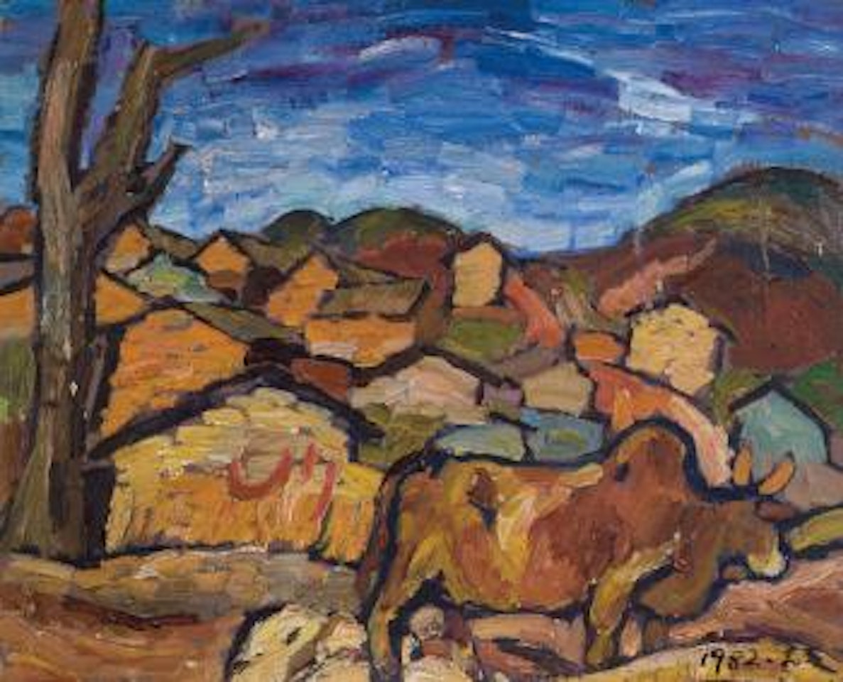 Sketch of Guishan by Mao Xuhui