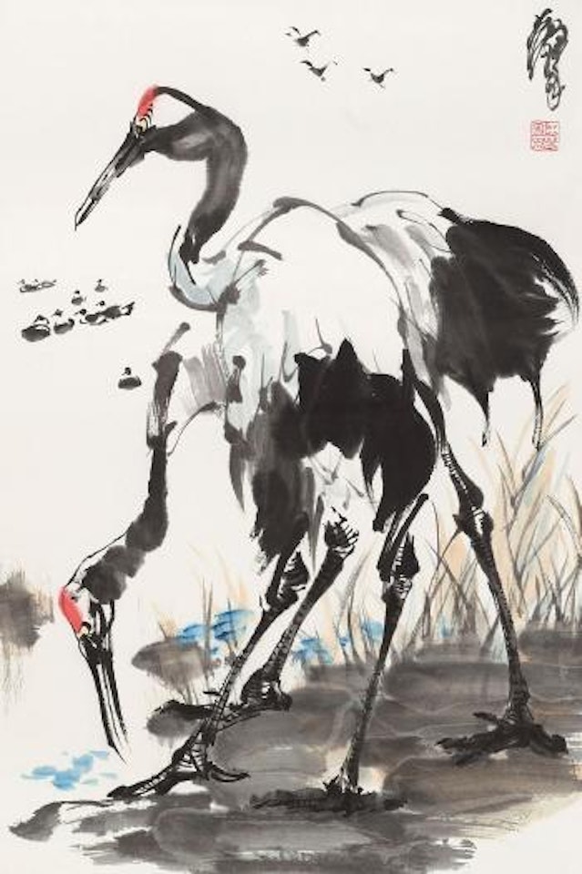 Cranes by Huang Zhou