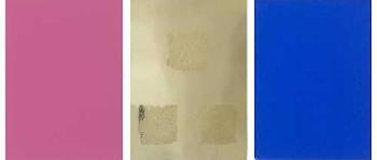 Monochrome und Feuer by Yves Klein