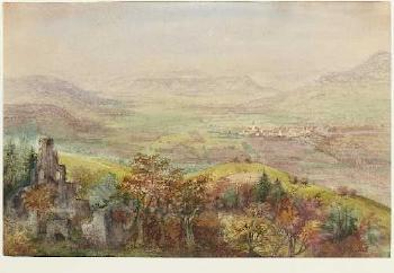 Blick in den Hegau by Otto Dix